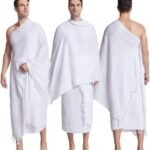 طقم إحرام قطن 100% للرجال.